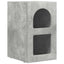 Sengebord Beton Grå 29,5 x 33,5 x 50 cm Konstrueret træ