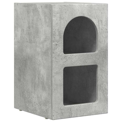 Sengebord ELST Beton Grå 29,5 x 33,5 x 50 cm Konstrueret træ