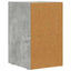 Sengebord 2 pcs Beton Grå 29,5 x 33,5 x 50 cm Konstrueret træ