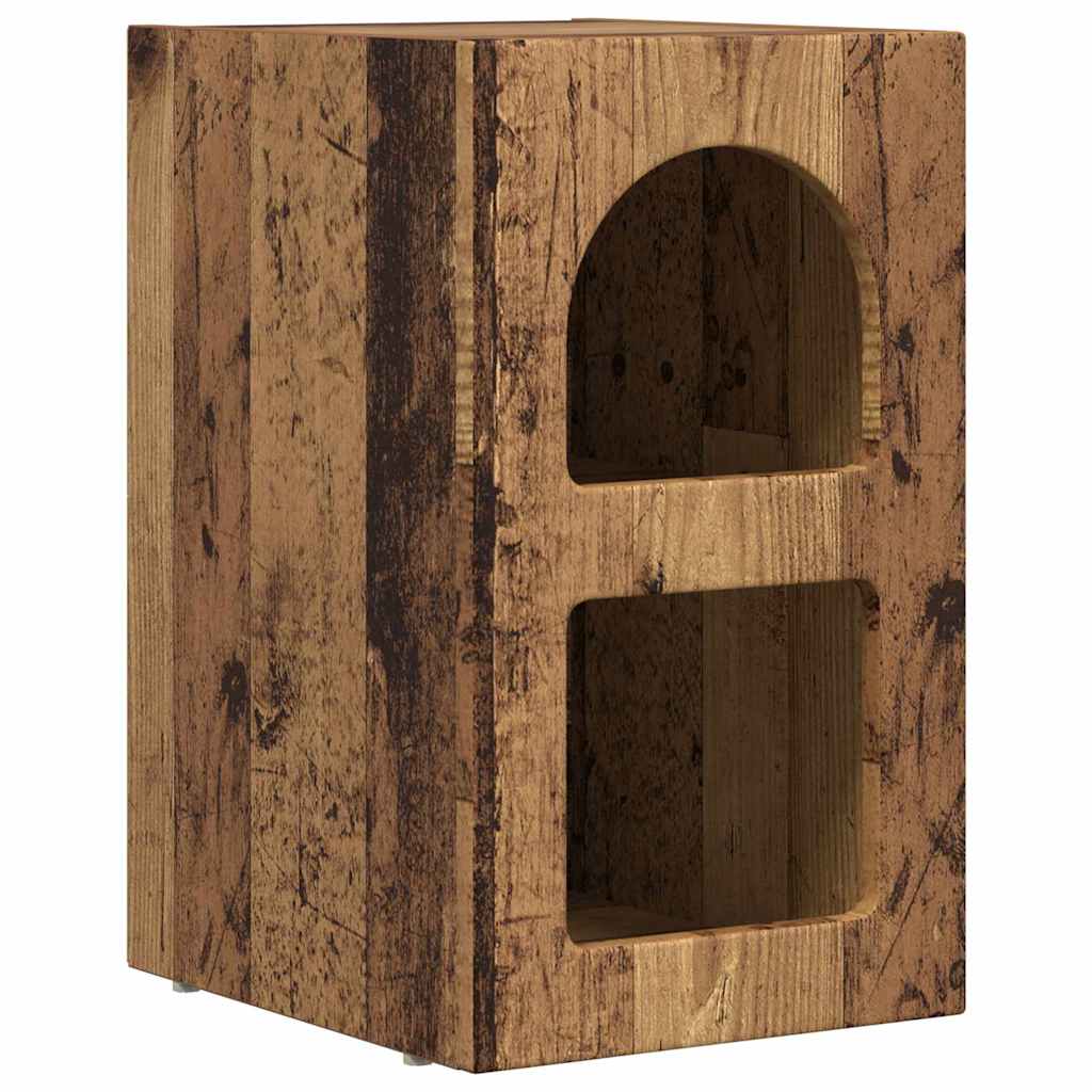 Sengebord Gammelt træ 29,5 x 33,5 x 50 cm Konstrueret træ