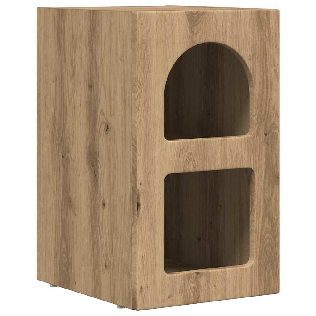 Sengebord Artisan Egetræ 29,5 x 33,5 x 50 cm Konstrueret træ