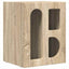 Sengebord Sonoma eg 40 x 35 x 50 cm Konstrueret træ
