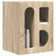 Sengebord Sonoma eg 40 x 35 x 50 cm Konstrueret træ
