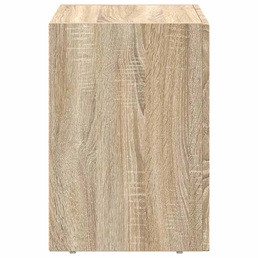 Sengebord Sonoma eg 40 x 35 x 50 cm Konstrueret træ