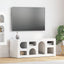 TV-skab ELST 100 x 35 x 40 cm Høj gloss hvid Konstrueret træ