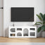 TV-skab ELST 100 x 35 x 40 cm Høj gloss hvid Konstrueret træ