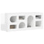 TV-skab ELST 100 x 35 x 40 cm Høj gloss hvid Konstrueret træ