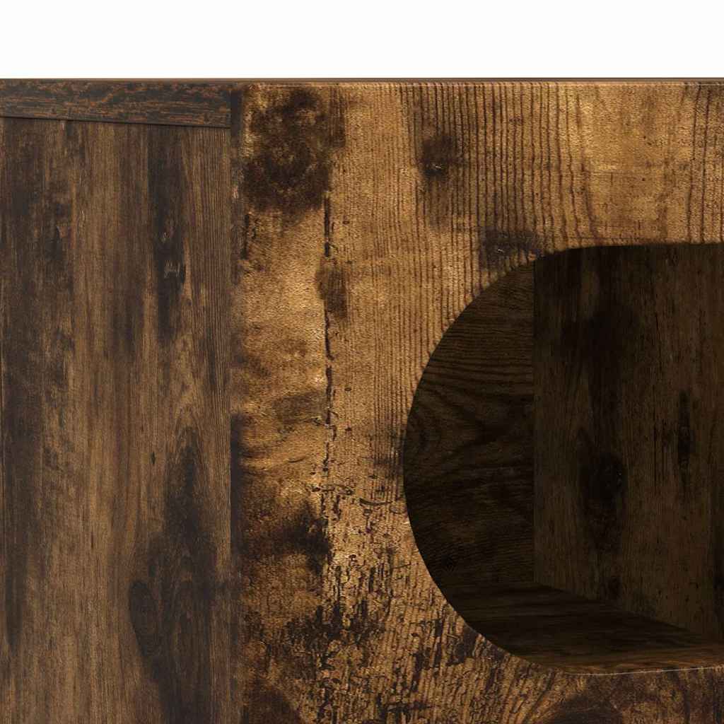 TV-skab ELST 100 x 35 x 40 cm Røget eg Konstrueret træ