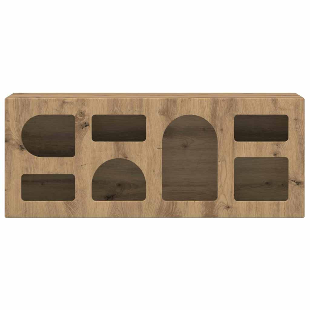 TV-skab ELST 100 x 35 x 40 cm Artisan Egetræ Konstrueret træ