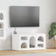 TV-skab ELST 80 x 35 x 40 cm Hvid Konstrueret træ