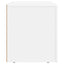 TV-skab ELST 80 x 35 x 40 cm Hvid Konstrueret træ