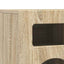 TV-skab ELST 80 x 35 x 40 cm Sonoma eg Konstrueret træ