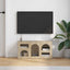TV-skab ELST 80 x 35 x 40 cm Sonoma eg Konstrueret træ