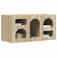 TV-skab ELST 80 x 35 x 40 cm Sonoma eg Konstrueret træ