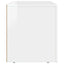 TV-skab ELST 80 x 35 x 40 cm Høj gloss hvid Konstrueret træ