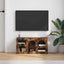 TV-skab ELST 80 x 35 x 40 cm Røget eg Konstrueret træ