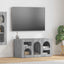 TV-skab ELST 80 x 35 x 40 cm Grå Sonoma Konstrueret træ