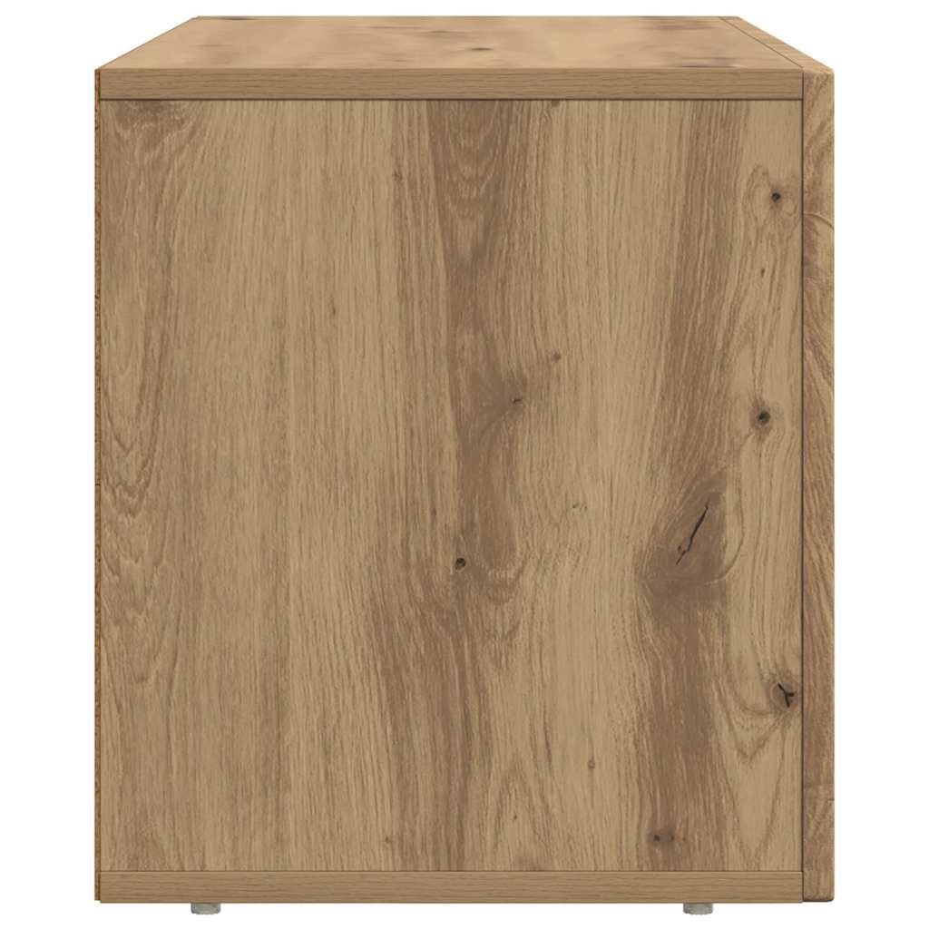 TV-skab ELST 80 x 35 x 40 cm Artisan Egetræ Konstrueret træ