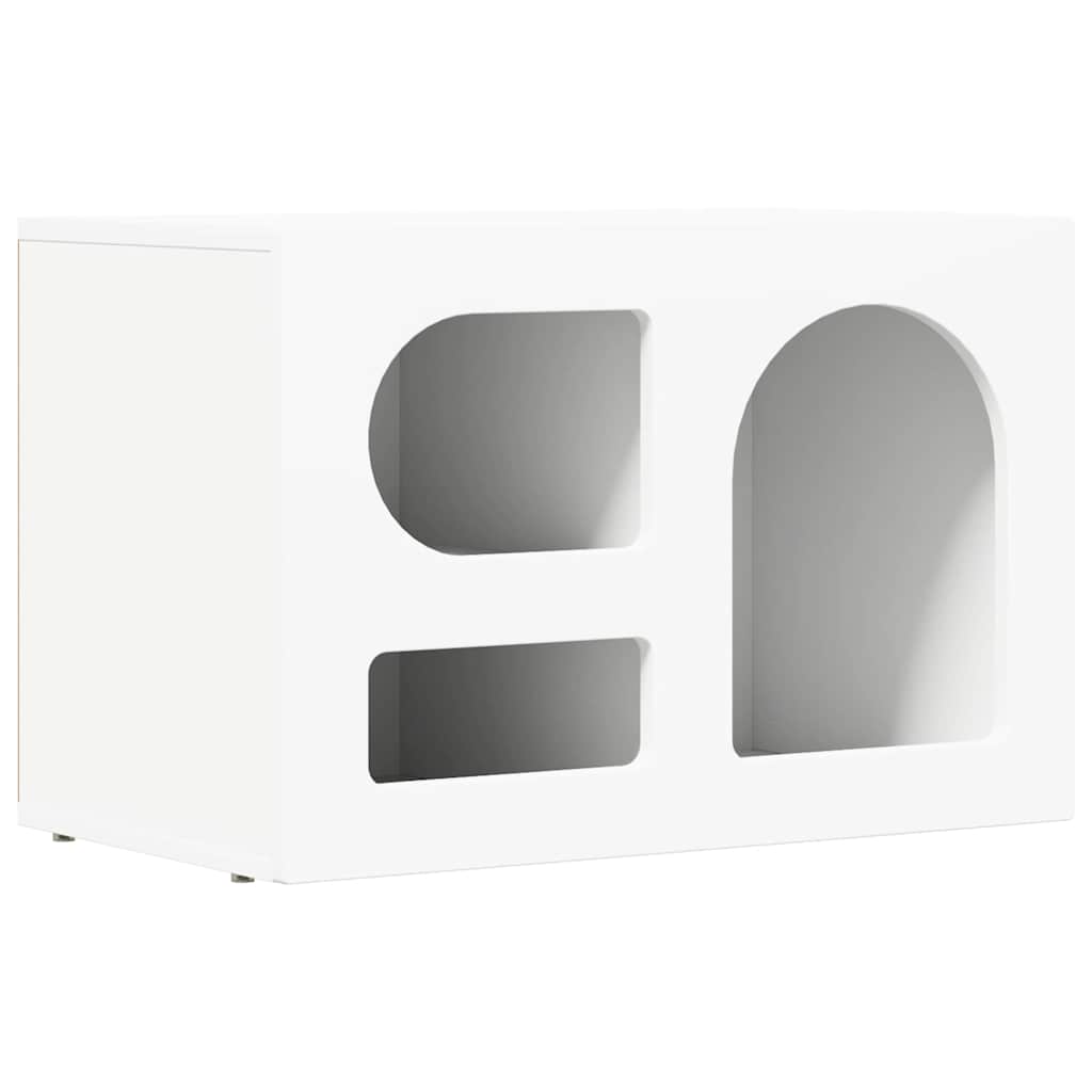TV-skab ELST 60 x 35 x 40 cm Hvid Konstrueret træ