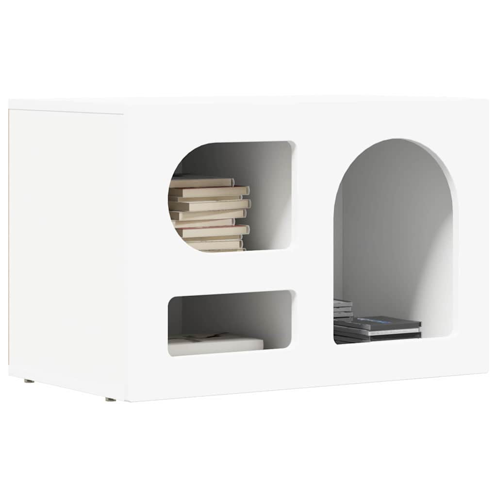 TV-skab ELST 60 x 35 x 40 cm Hvid Konstrueret træ