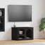 TV-skab ELST 60 x 35 x 40 cm Sort Konstrueret træ
