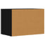 TV-skab ELST 60 x 35 x 40 cm Sort Konstrueret træ