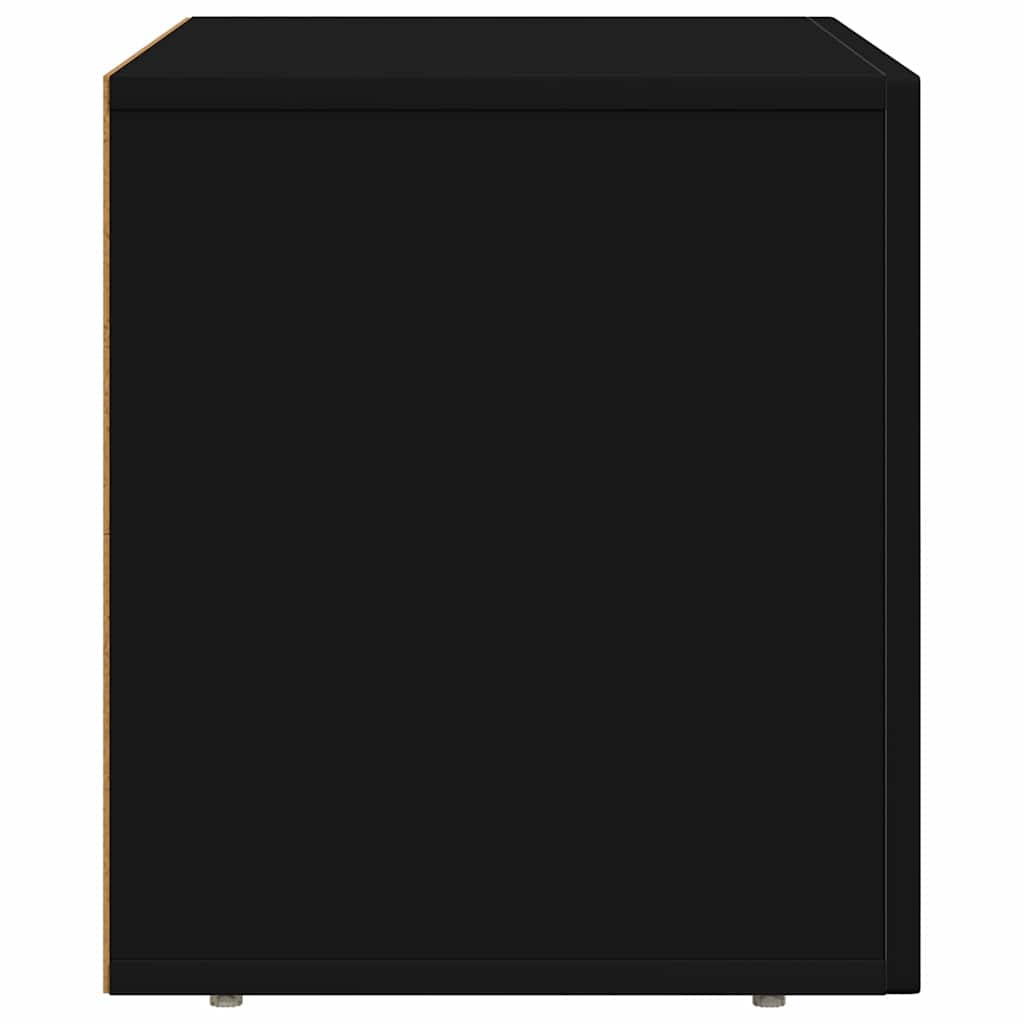TV-skab ELST 60 x 35 x 40 cm Sort Konstrueret træ