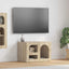 TV-skab ELST 60 x 35 x 40 cm Sonoma eg Konstrueret træ