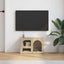 TV-skab ELST 60 x 35 x 40 cm Sonoma eg Konstrueret træ