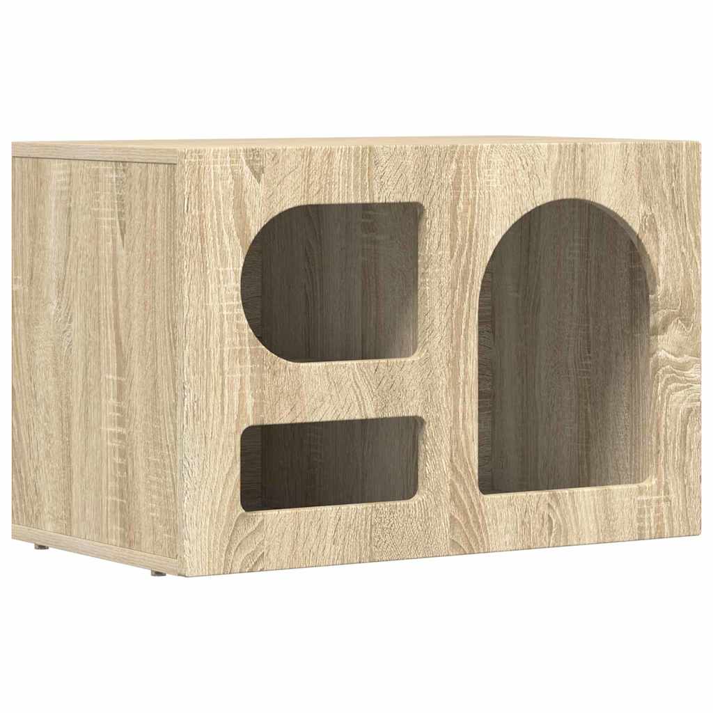 TV-skab ELST 60 x 35 x 40 cm Sonoma eg Konstrueret træ