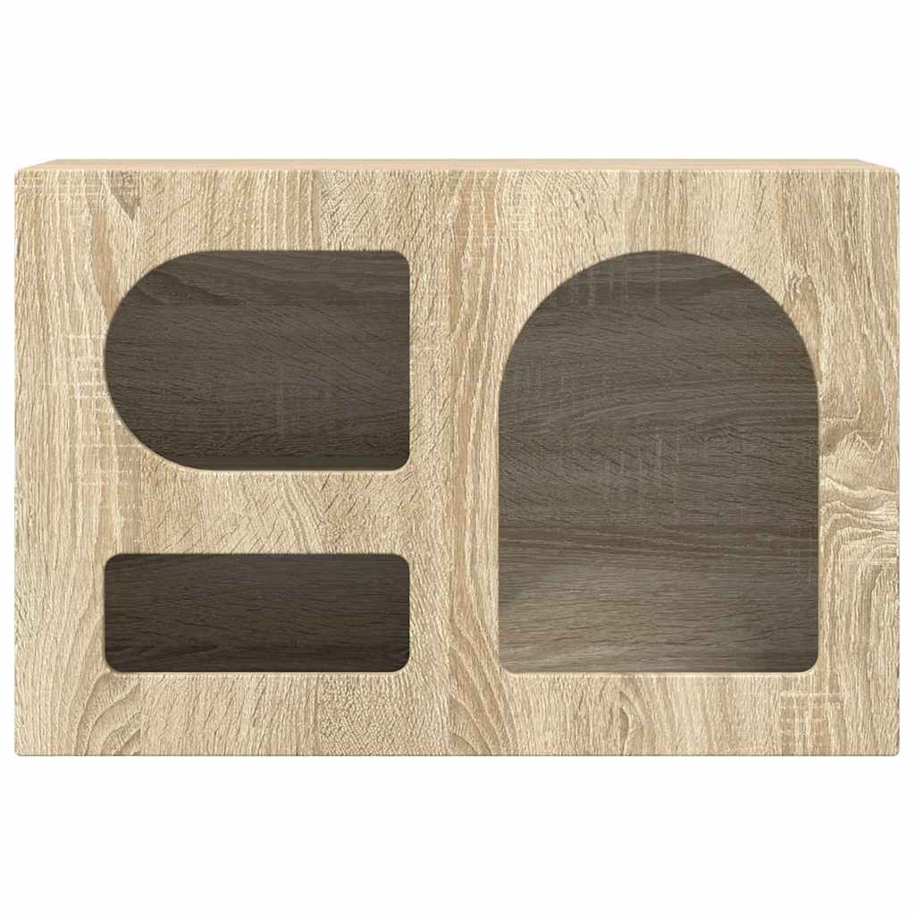 TV-skab ELST 60 x 35 x 40 cm Sonoma eg Konstrueret træ