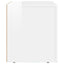 TV-skab ELST 60 x 35 x 40 cm Høj gloss hvid Konstrueret træ