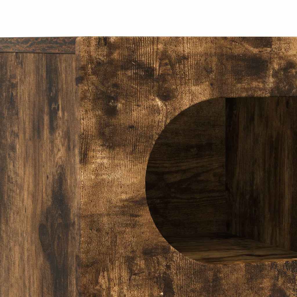 TV-skab ELST 60 x 35 x 40 cm Røget eg Konstrueret træ