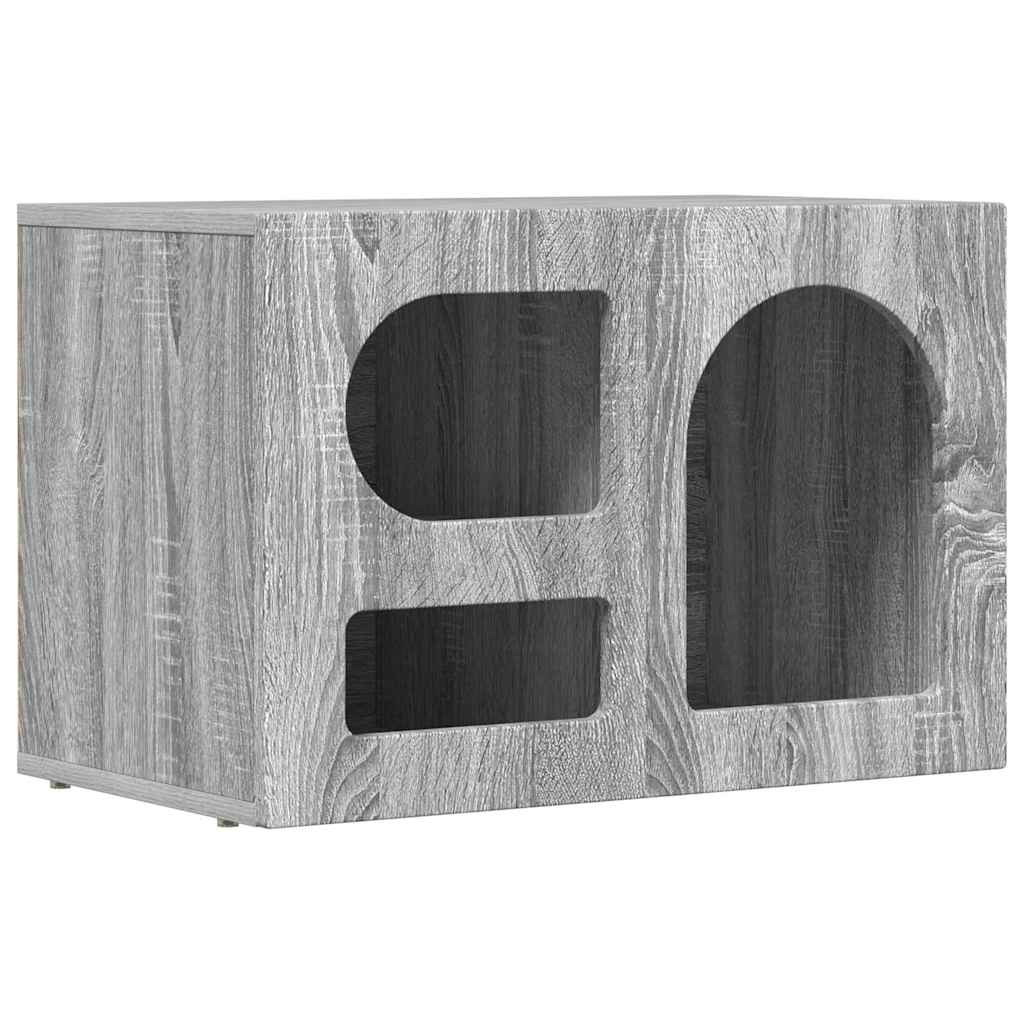 TV-skab ELST 60 x 35 x 40 cm Grå Sonoma Konstrueret træ