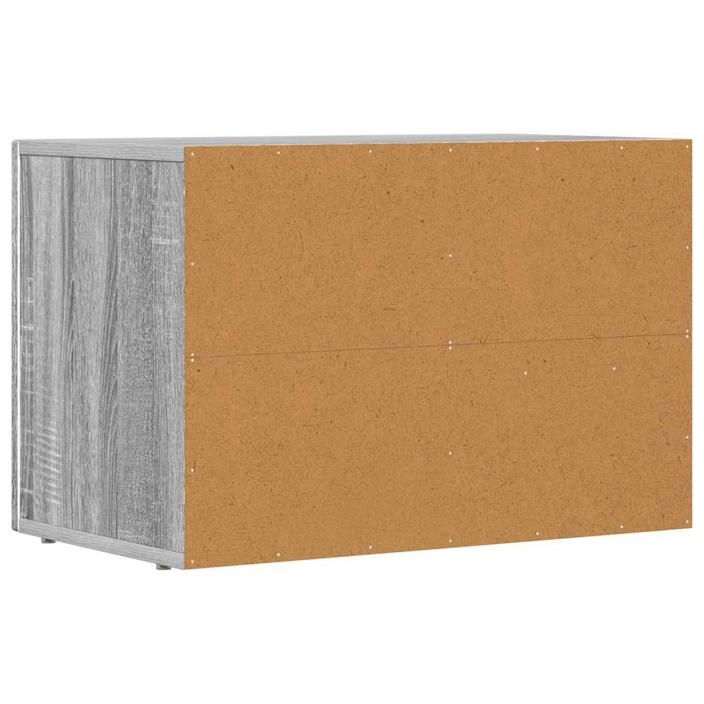 TV-skab ELST 60 x 35 x 40 cm Grå Sonoma Konstrueret træ