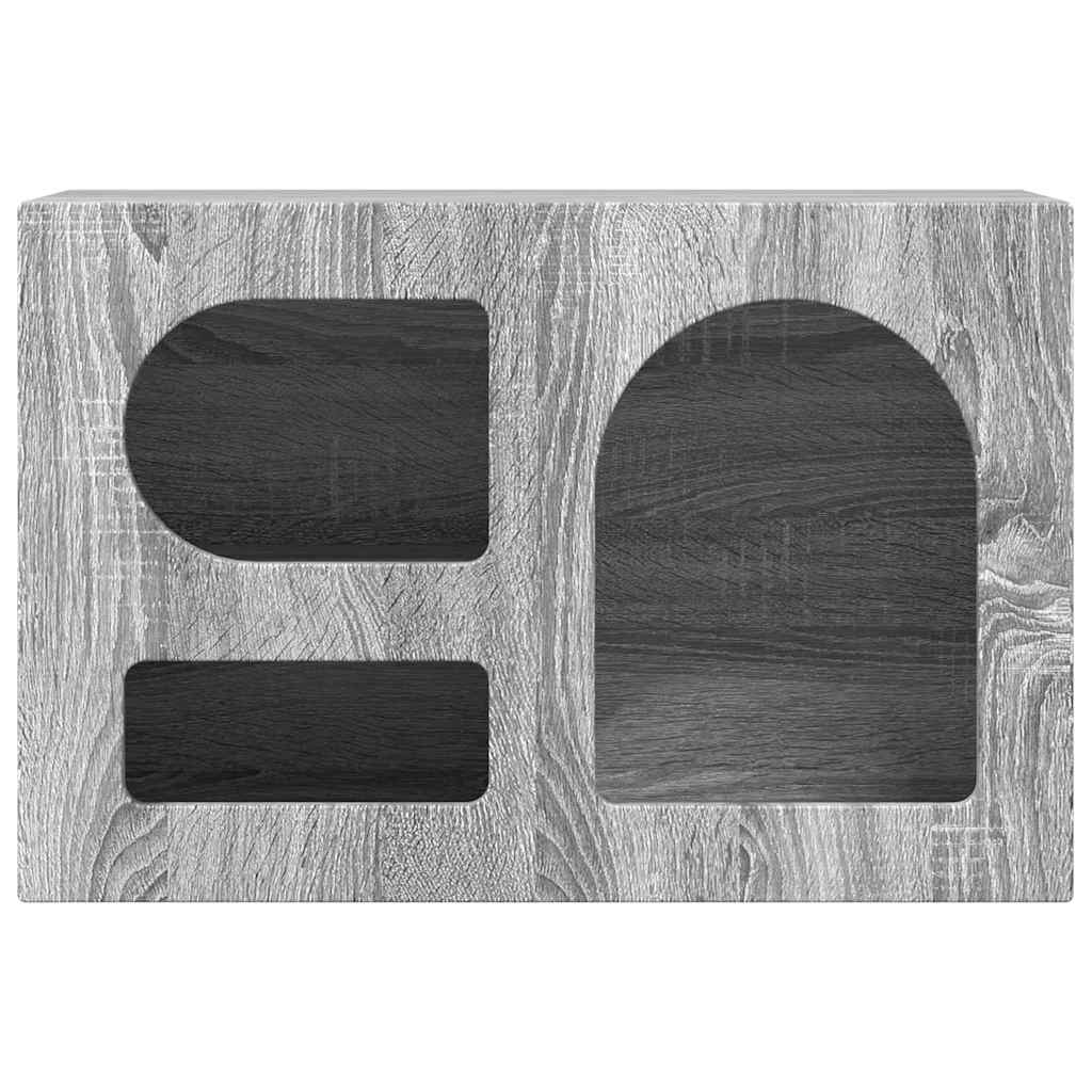TV-skab ELST 60 x 35 x 40 cm Grå Sonoma Konstrueret træ