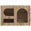TV-skab ELST 60 x 35 x 40 cm Artisan Egetræ Konstrueret træ