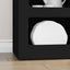 Sideboard ELST Sort 40 x 35 x 100,5 cm Konstrueret træ
