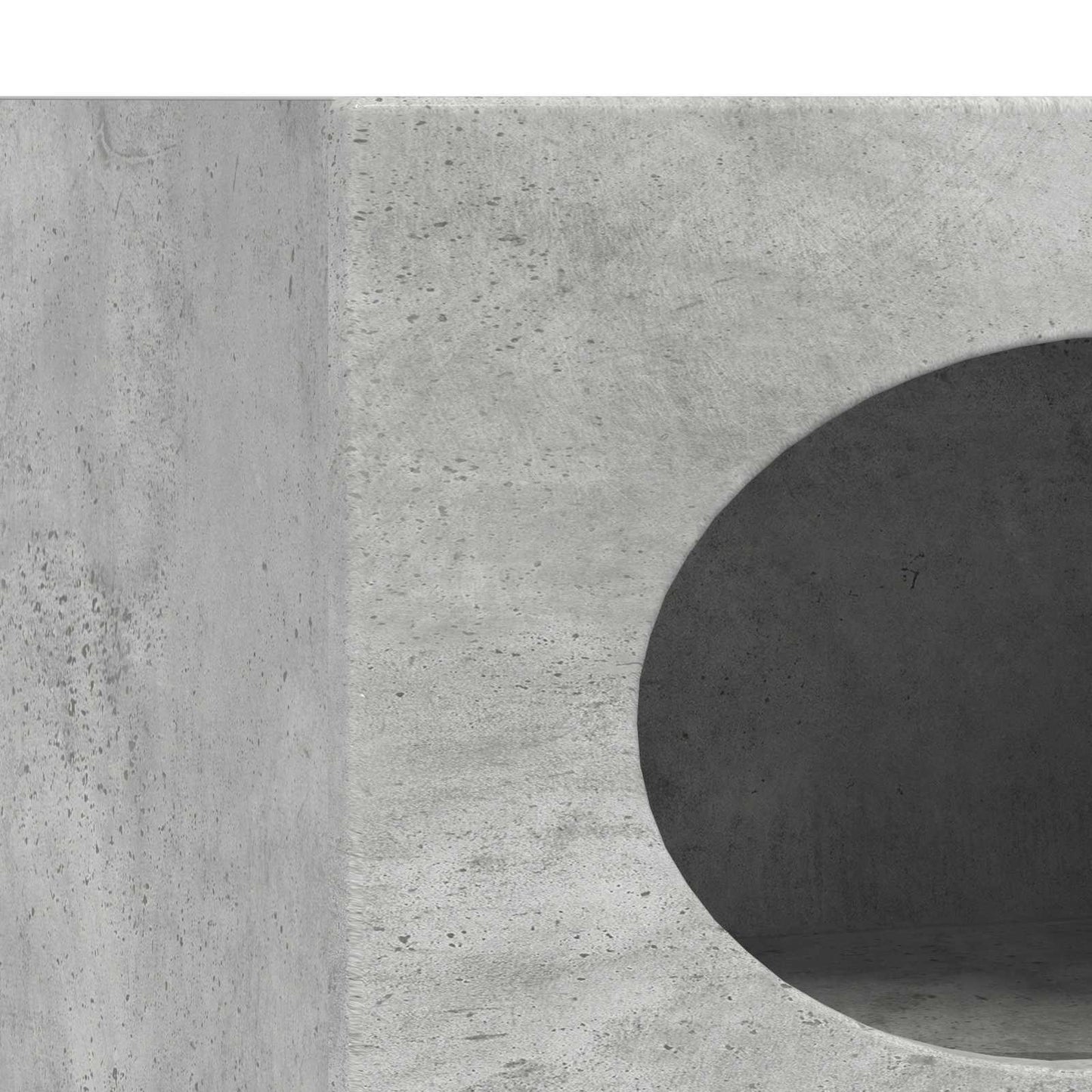Sideboard ELST Beton Grå 40 x 35 x 100,5 cm Konstrueret træ