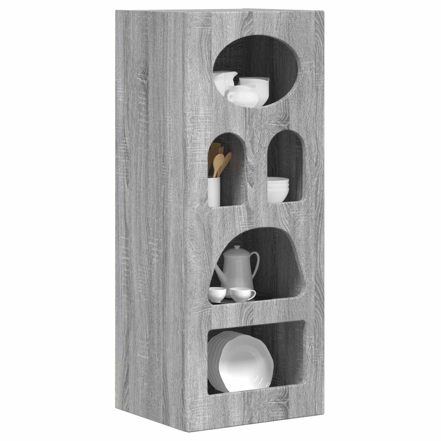 Sideboard ELST Grå Sonoma 40 x 35 x 100,5 cm Konstrueret træ