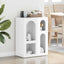 Sideboard ELST Høj gloss hvid 59 x 35 x 80.5 cm Konstrueret træ