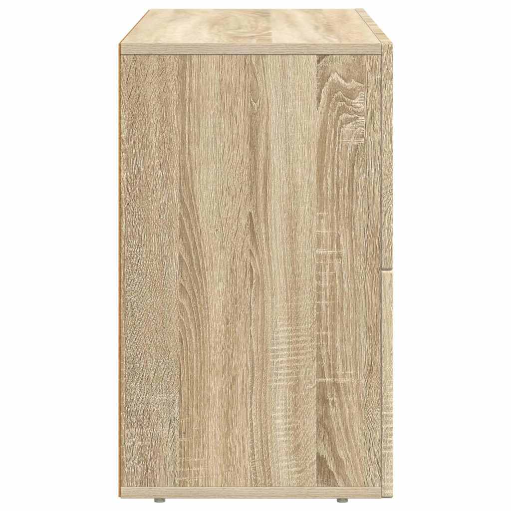 Sideboard ELST Sonoma eg 80,5 x 35 x 59 cm Konstrueret træ