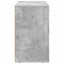 Sideboard ELST Beton Grå 80,5 x 35 x 59 cm Konstrueret træ