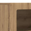 Sideboard ELST Artisan Egetræ 80,5 x 35 x 59 cm Konstrueret træ