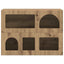 Sideboard ELST Artisan Egetræ 80,5 x 35 x 59 cm Konstrueret træ