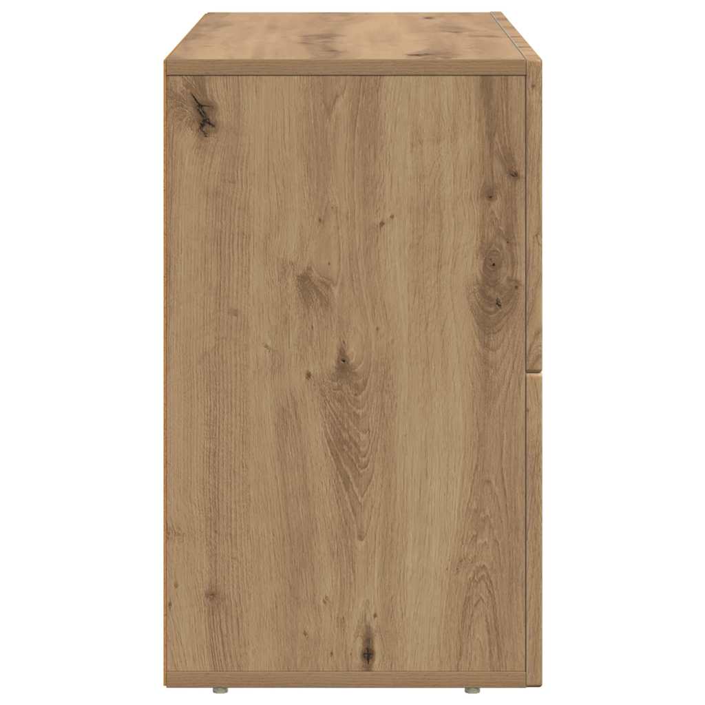 Sideboard ELST Artisan Egetræ 80,5 x 35 x 59 cm Konstrueret træ