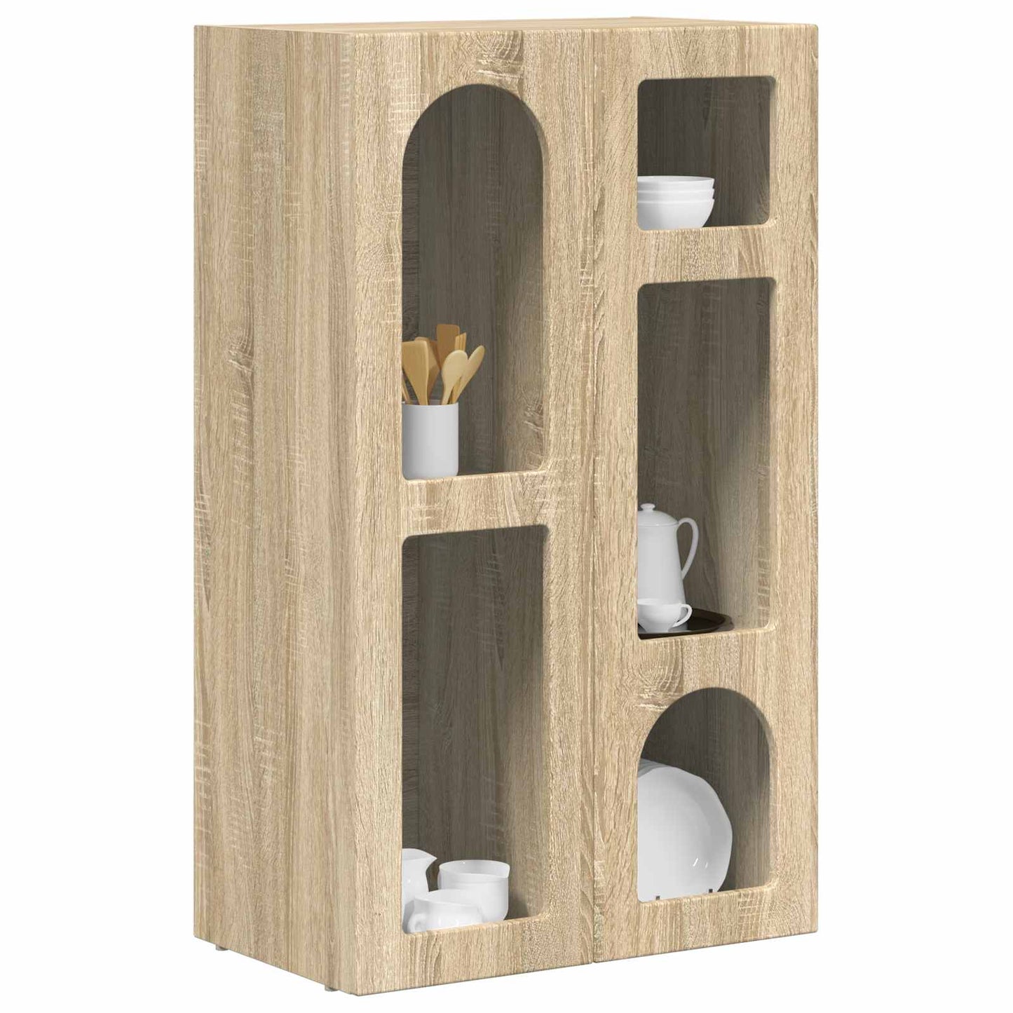 Sideboard ELST Sonoma eg 59 x 35 x 100,5 cm Konstrueret træ