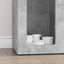 Sideboard ELST Beton Grå 59 x 35 x 100,5 cm Konstrueret træ