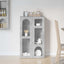 Sideboard ELST Beton Grå 59 x 35 x 100,5 cm Konstrueret træ