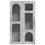 Sideboard ELST Beton Grå 59 x 35 x 100,5 cm Konstrueret træ
